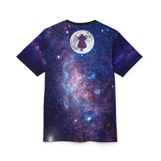 Fantasy Wizard - Fantasy Elf Mage, Beyond the Adventure Anime, Unisex Cut & Sew Tee (AOP) After the Journey