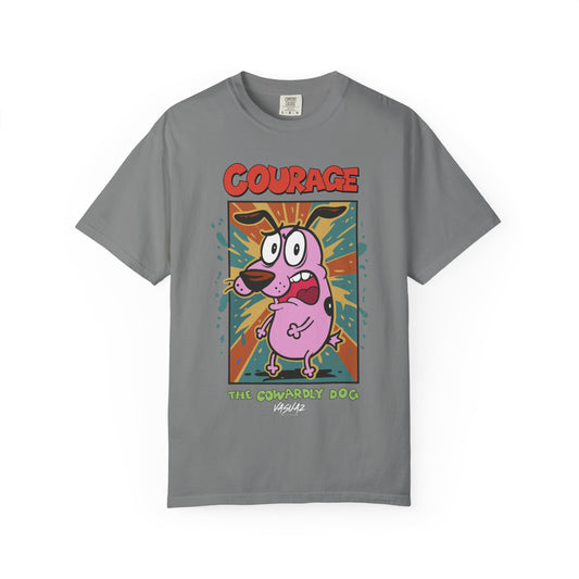 Cowardly Cartoon Dog T-Shirt, Retro Cartoon Tee, Unisex Graphic Tee, Funny Trendy Shirt cartoon character