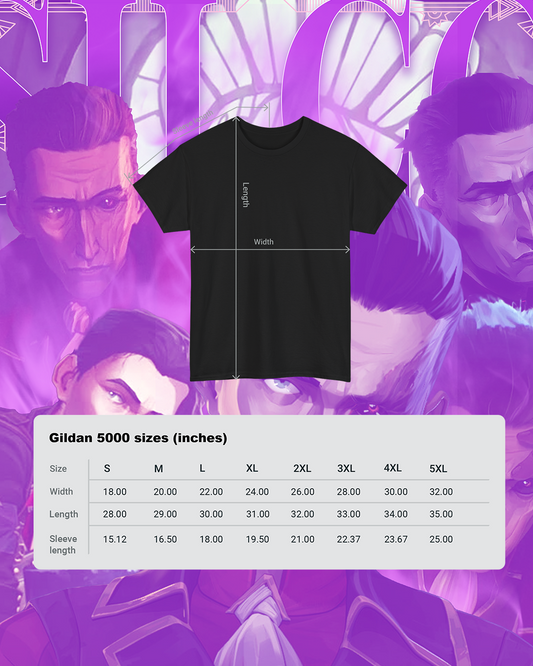 Silco Eye of the Trench Graphic Shirt,Dark Fantasy Character Apparel, T-shirt Unisex Heavy Cotton Tee- arcane