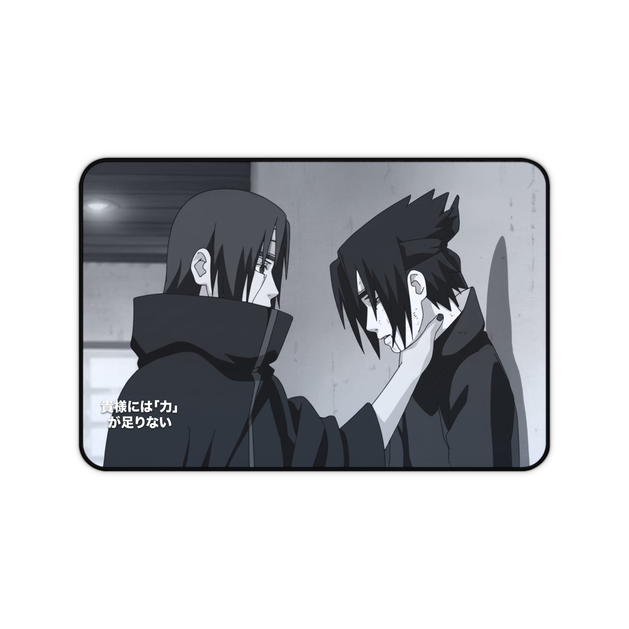 Anime rival character Brothers Desk Mat Aesthetic, Mouse Pad, Matching Desk Accessories, Anime Gaming Pad, Clan, ninja art