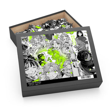 Anime Yuri, LGBT Pride Puzzle, The Guy She Was Interested In Wasn't A Guy, Jigsaw, Anime Art Puzzle, Mitsuki, Aya Sumiko Arai, Game