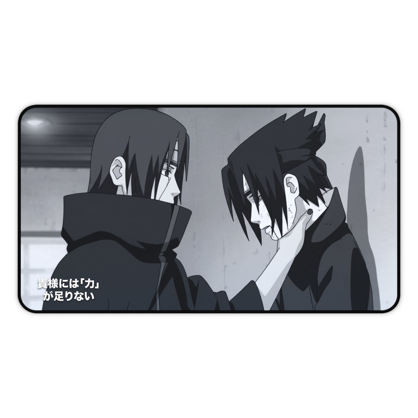 Anime rival character Brothers Desk Mat Aesthetic, Mouse Pad, Matching Desk Accessories, Anime Gaming Pad, Clan, ninja art