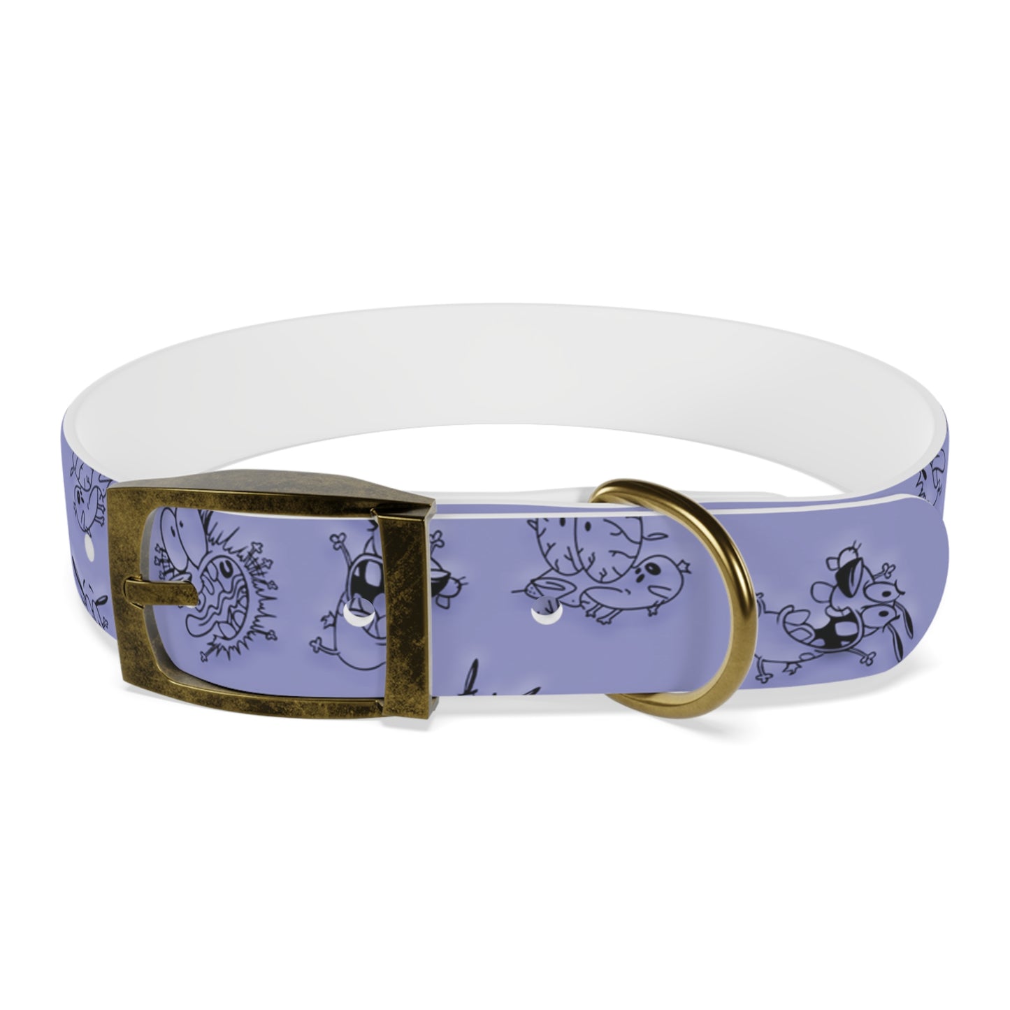 Creepy Cartoon Dog, Whimsical Dog Collar with Fun Cartoon Designs, Pet Accessory, Dog Gift, Outdoor Adventures, Stylish Pet Fashion