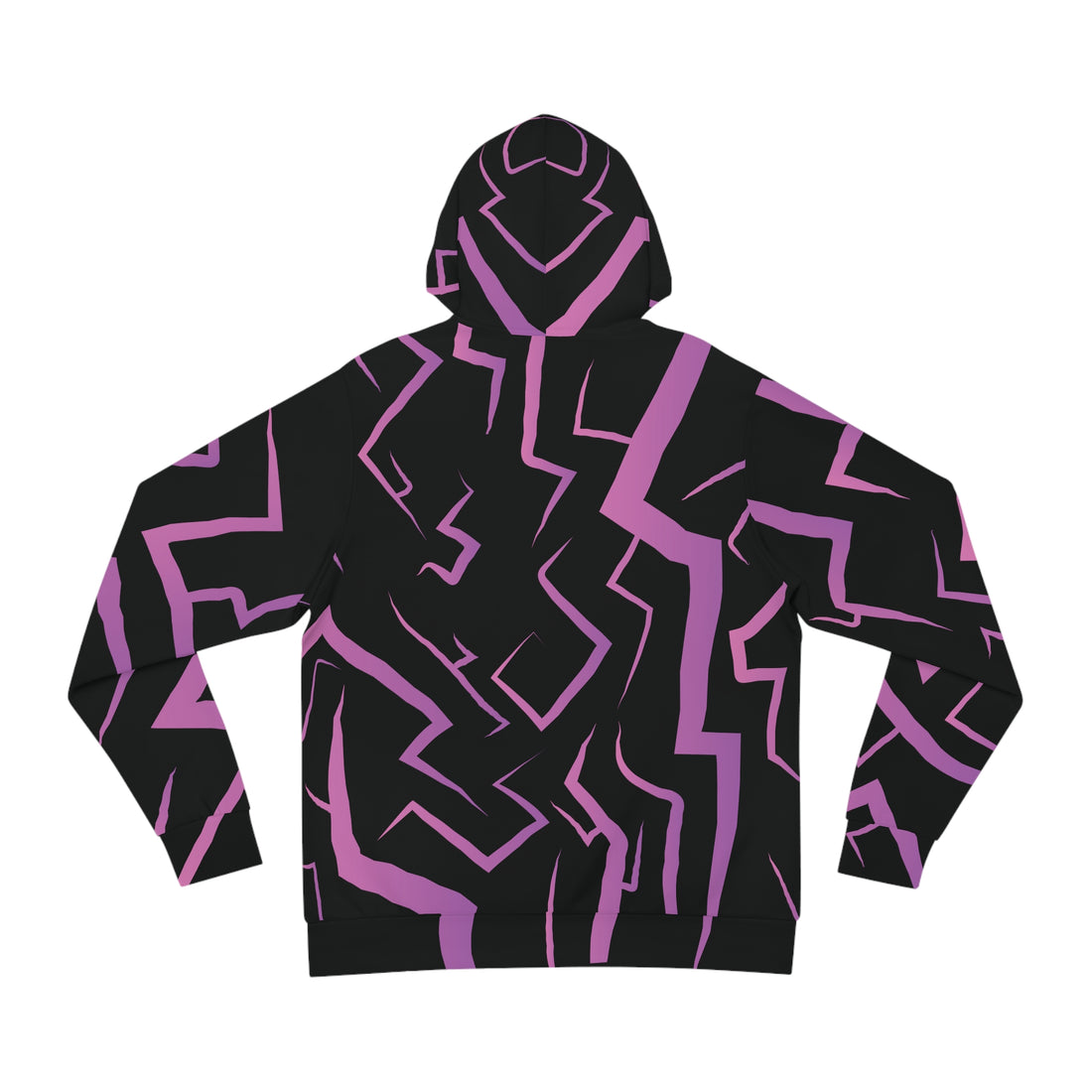 K-Pop Inspired Unisex Demon Hunter Hoodie Unisex , Dark Fantasy Idol Illustration, Gift, Fans, Fashion Hoodie (AOP)