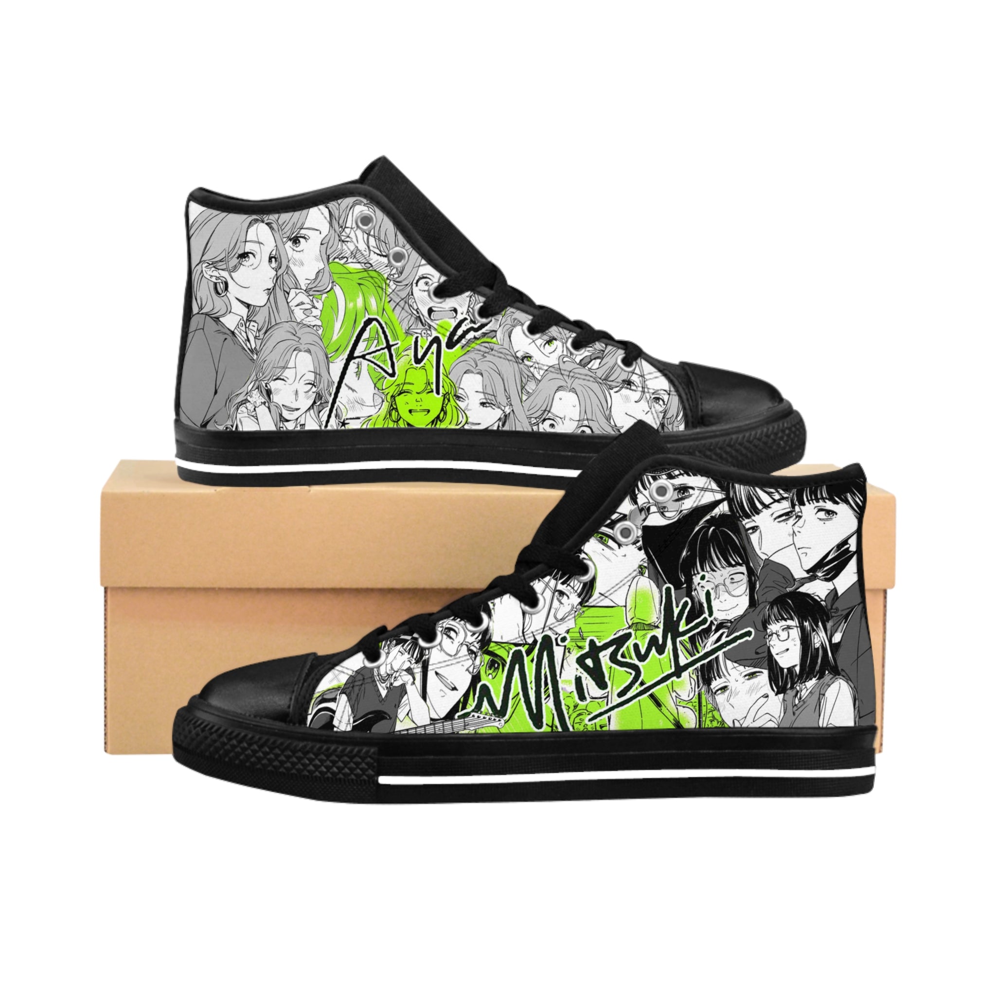 Women's Sneakers - The Guy She Was Interested In Wasn't A Guy, Kawaii Shoes, Cute Japanese Sneaker, Otaku Fashion, Anime Yuri, Mitsuki, Aya