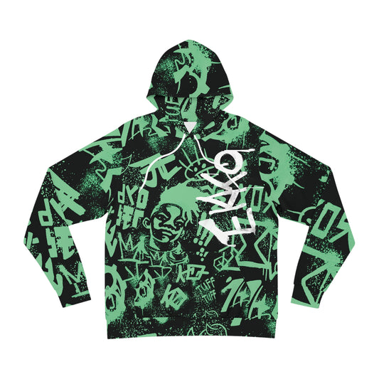 Anime & Game Inspired, Hoodie Unisex, Firelights Fashion Hoodie (AOP) Magical Warrior