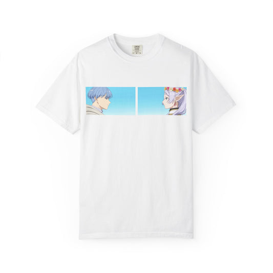 Emotional Fantasy Elf, Beyond the Adventure , Love Couple Anime T-shirt, Perfect gift for anime fans After the Journey