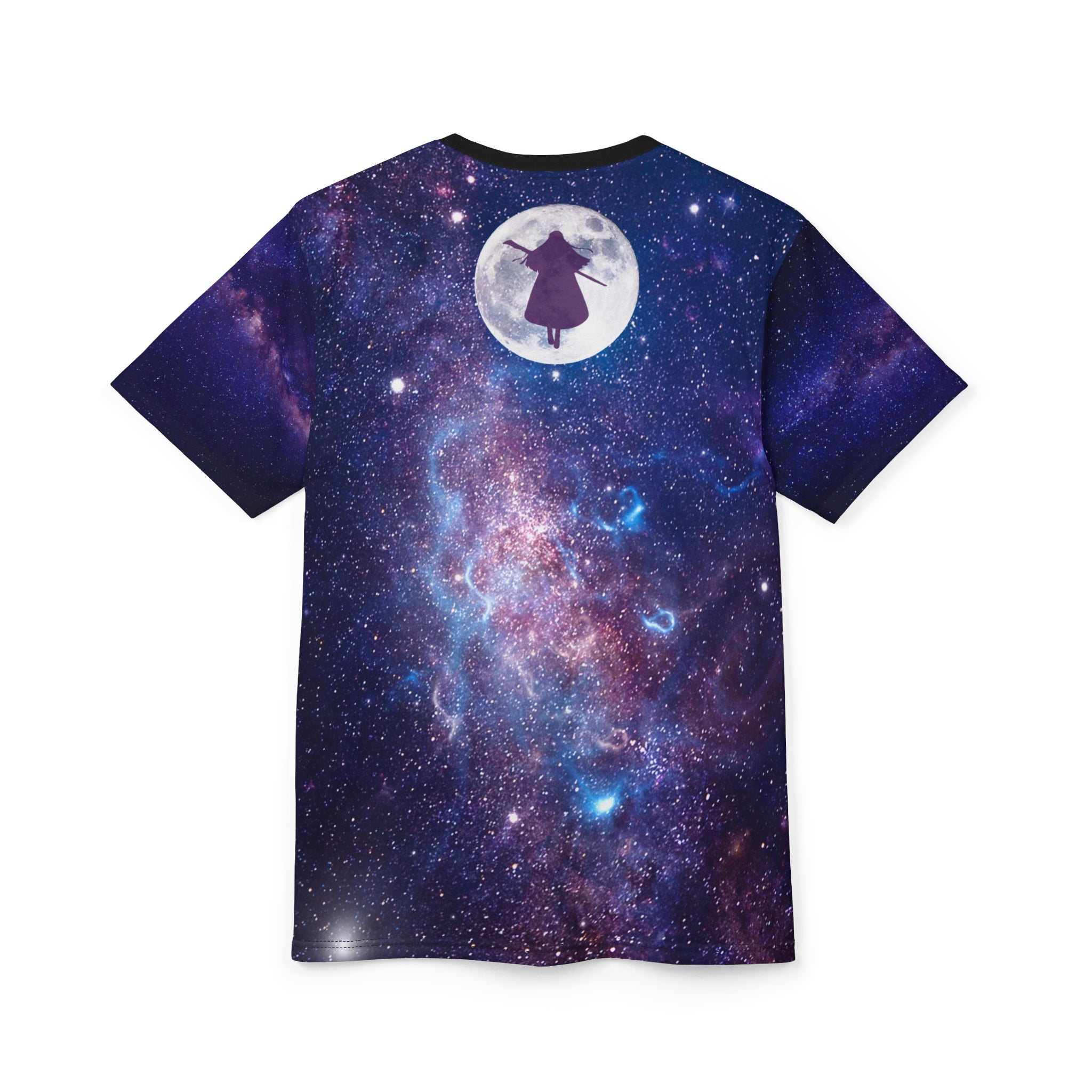 Fantasy Wizard - Fantasy Elf Mage, Beyond the Adventure Anime, Unisex Cut & Sew Tee (AOP) After the Journey