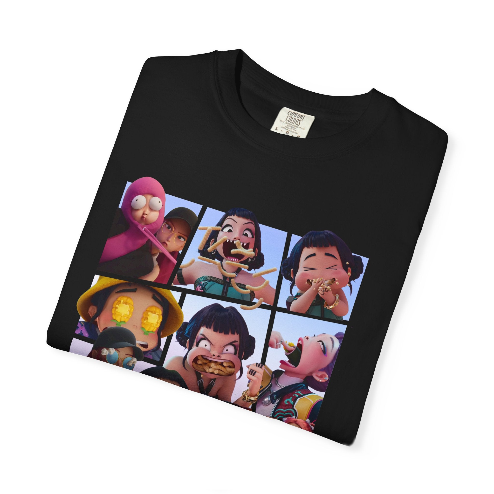 K-Pop Inspired Girl Demon Hunter - Idol Illustration Shirt Funny Faces, T-shirt, Gift, Anime