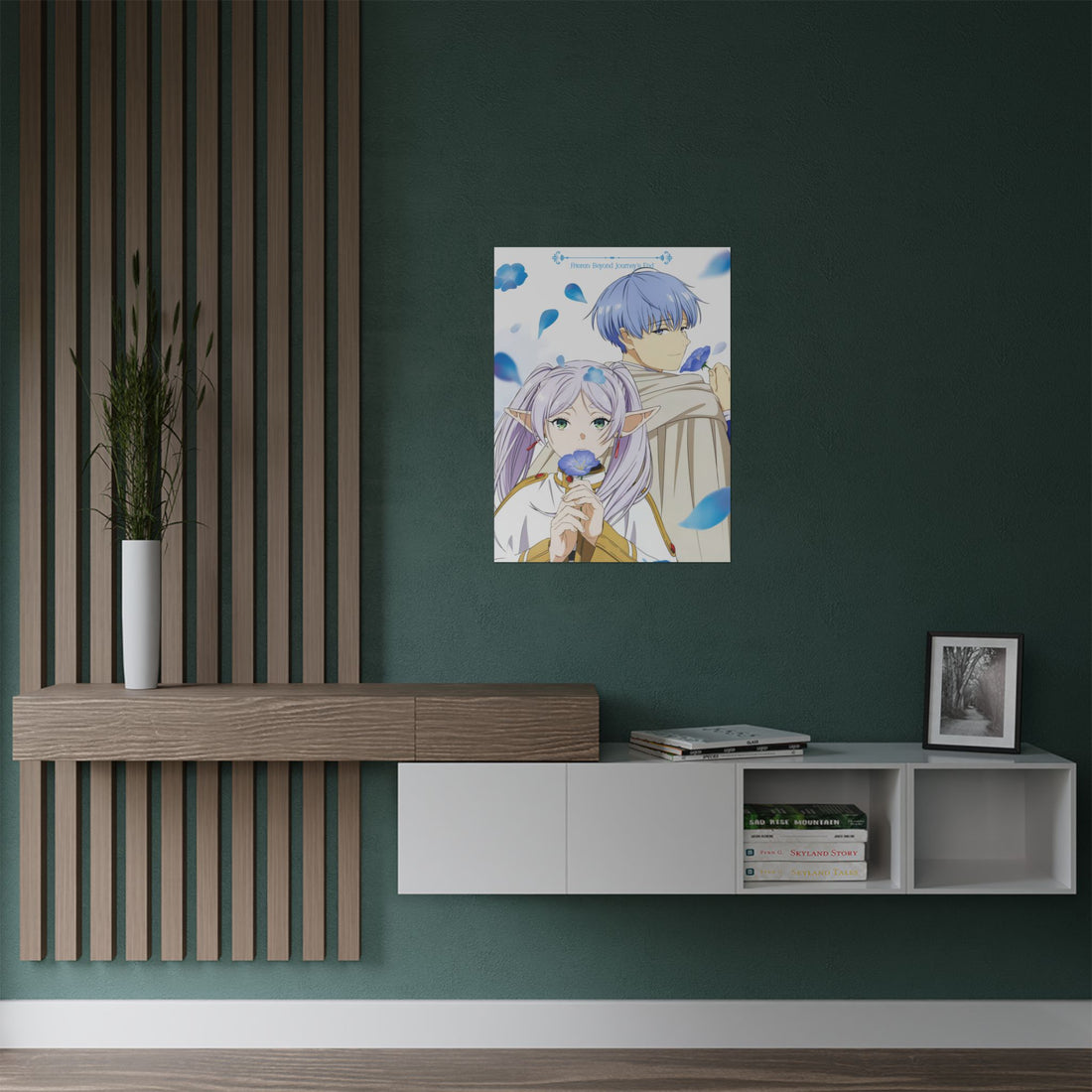 Emotional Fantasy Elf Satin Poster, Anime 300gsm Wall Art Print, Decorative Room Poster, Beyond the Adventure, Love, After the Journey