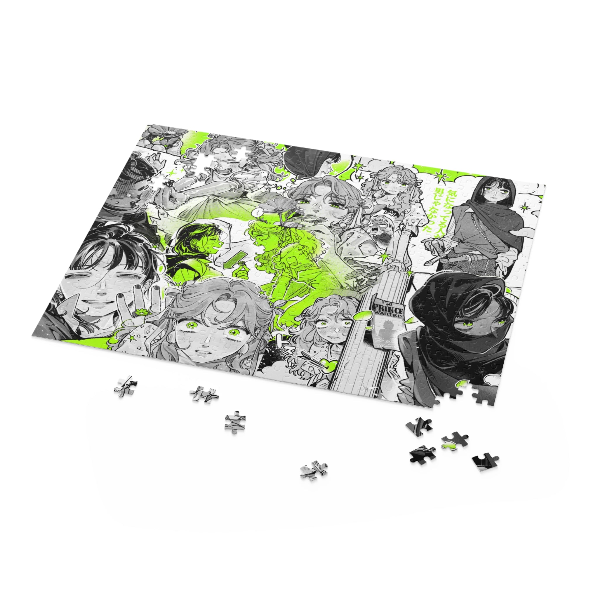 Anime Yuri, LGBT Pride Puzzle, The Guy She Was Interested In Wasn't A Guy, Jigsaw, Anime Art Puzzle, Mitsuki, Aya Sumiko Arai, Game