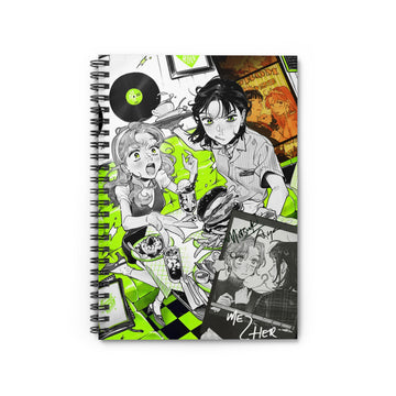 The Guy She Was Interested In Wasn't A Guy Spiral Notebook - Ruled Line, Mitsuki, Aya, Sumiko arai, Anime, Creative Writing, School Supplies