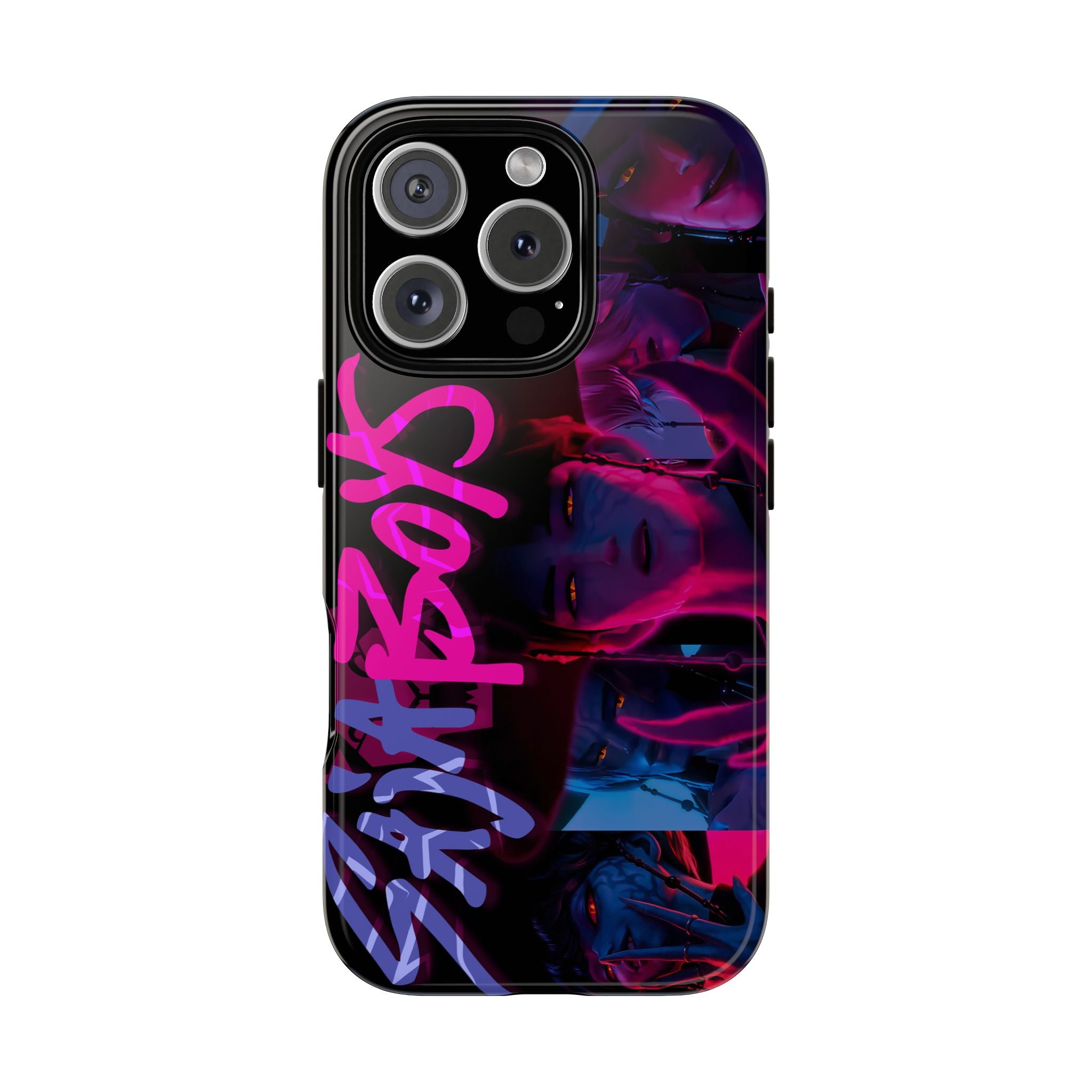 Tough Cases: Dark Idol Demon Hunter, K-Pop Inspired Fantasy Character Durable Cover, Unique Accessories, Aesthetic Phone Gear, Gift, Fans