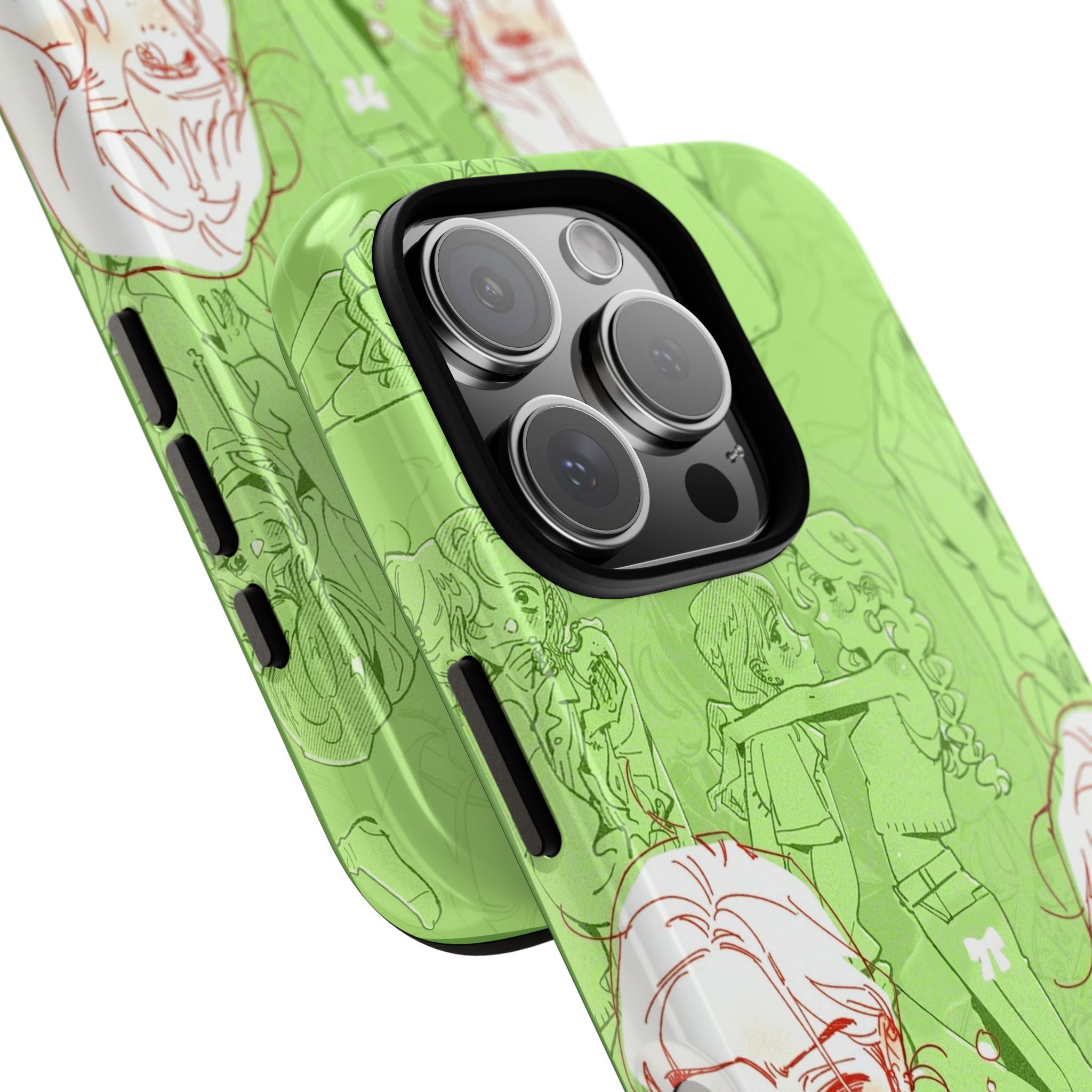 The Guy She Was Interested In Wasn't A Guy , Tough Cases, Mitsuki, Aya, Anime Yuri, Durable Cover, Unique Accessories, Aesthetic Phone Gear