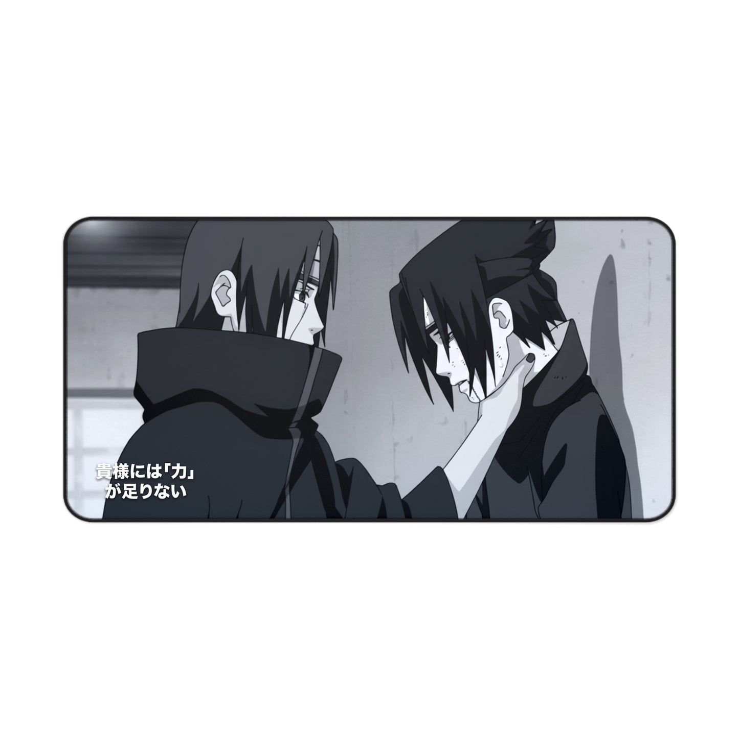Anime rival character Brothers Desk Mat Aesthetic, Mouse Pad, Matching Desk Accessories, Anime Gaming Pad, Clan, ninja art