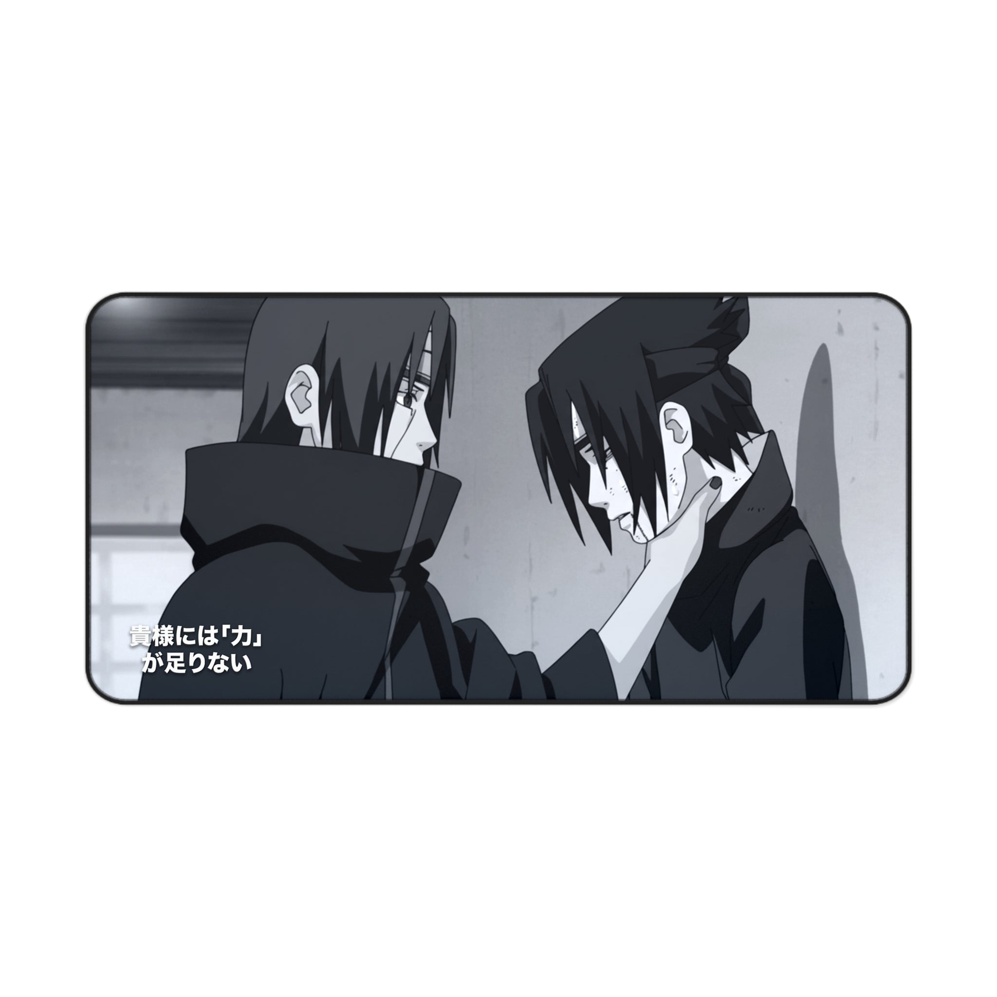 Anime rival character Brothers Desk Mat Aesthetic, Mouse Pad, Matching Desk Accessories, Anime Gaming Pad, Clan, ninja art