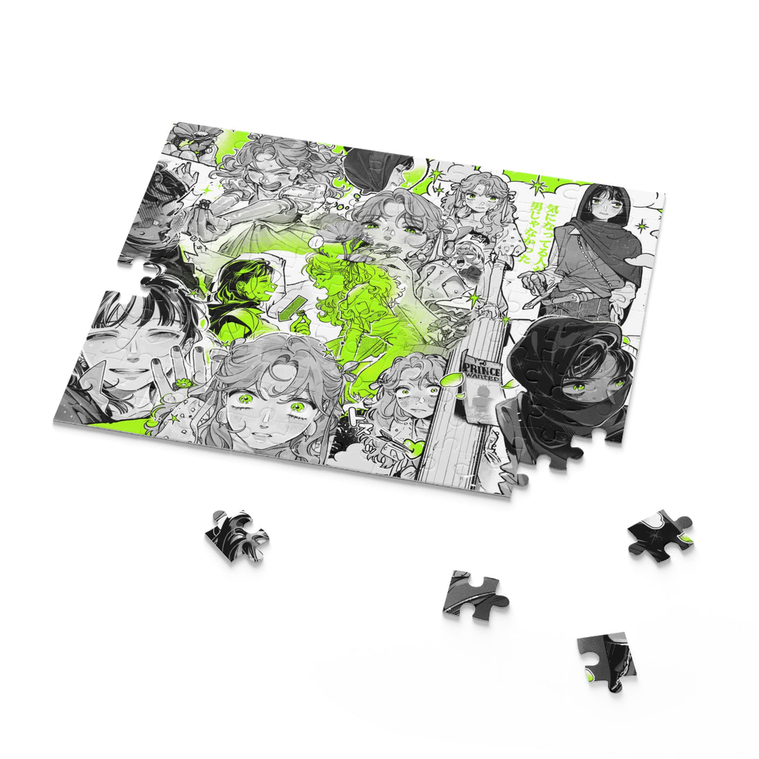 Anime Yuri, LGBT Pride Puzzle, The Guy She Was Interested In Wasn't A Guy, Jigsaw, Anime Art Puzzle, Mitsuki, Aya Sumiko Arai, Game