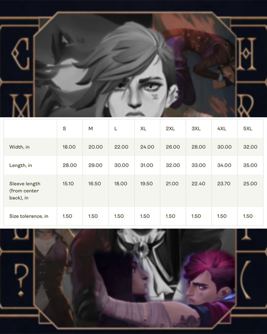 Piltover's Finest,Piltover's Finest, Game Inspired Artwork Unisex Heavy Cotton Tee Vi